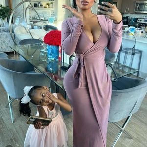 Long classy sexy dress